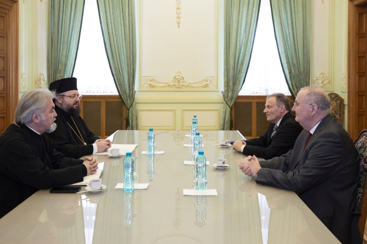 Ambasadorul Republicii Malta, în vizită de rămas-bun la Patriarhia Română 285935