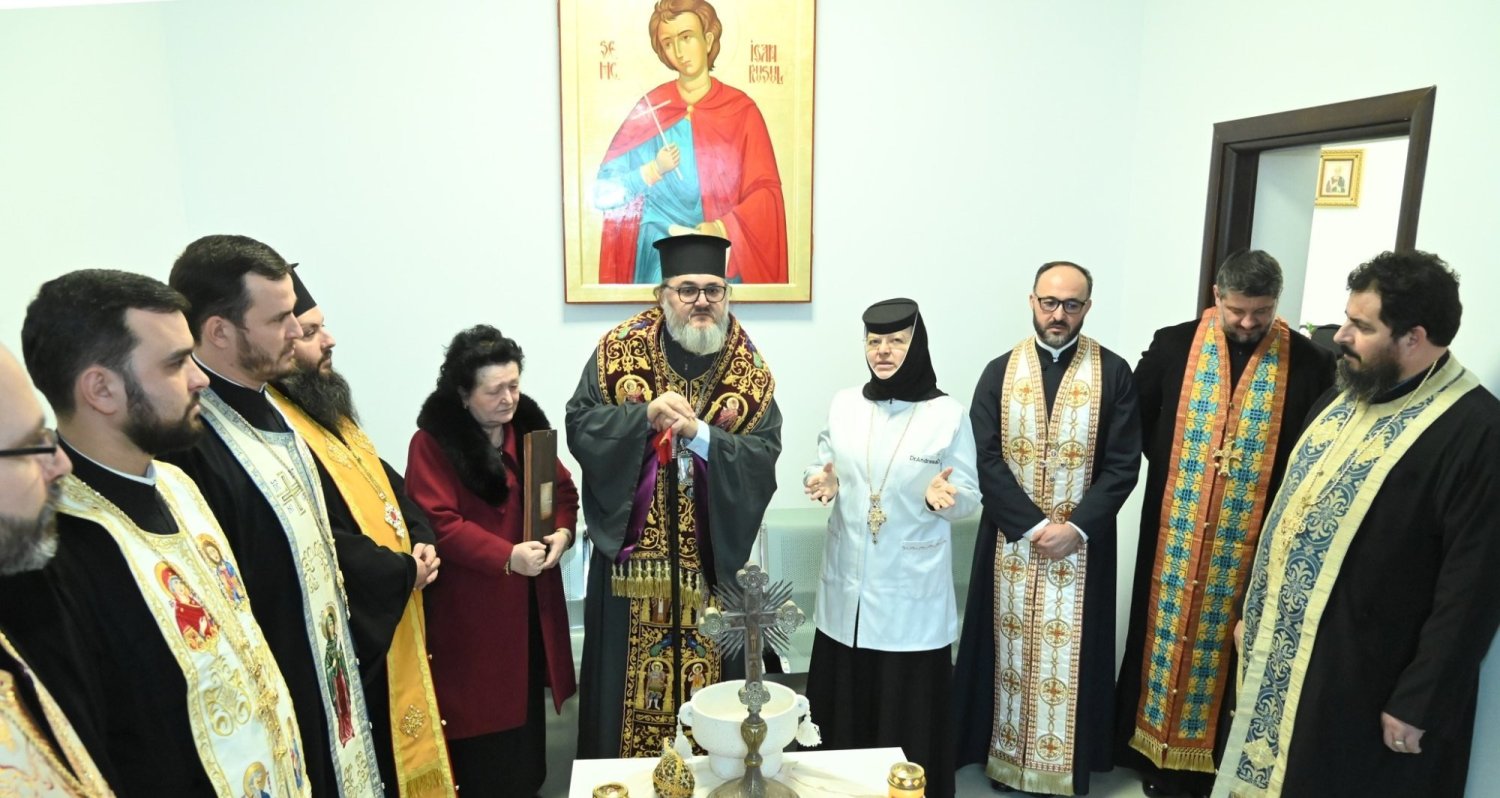 Binecuvântarea unui cabinet medical al Episcopiei Giurgiului 286335