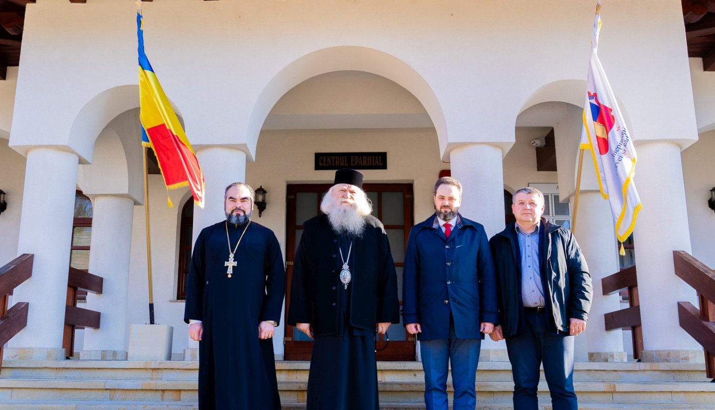Vizita delegației Uniunii Ucrainenilor din România la Centrul eparhial Suceava 286428