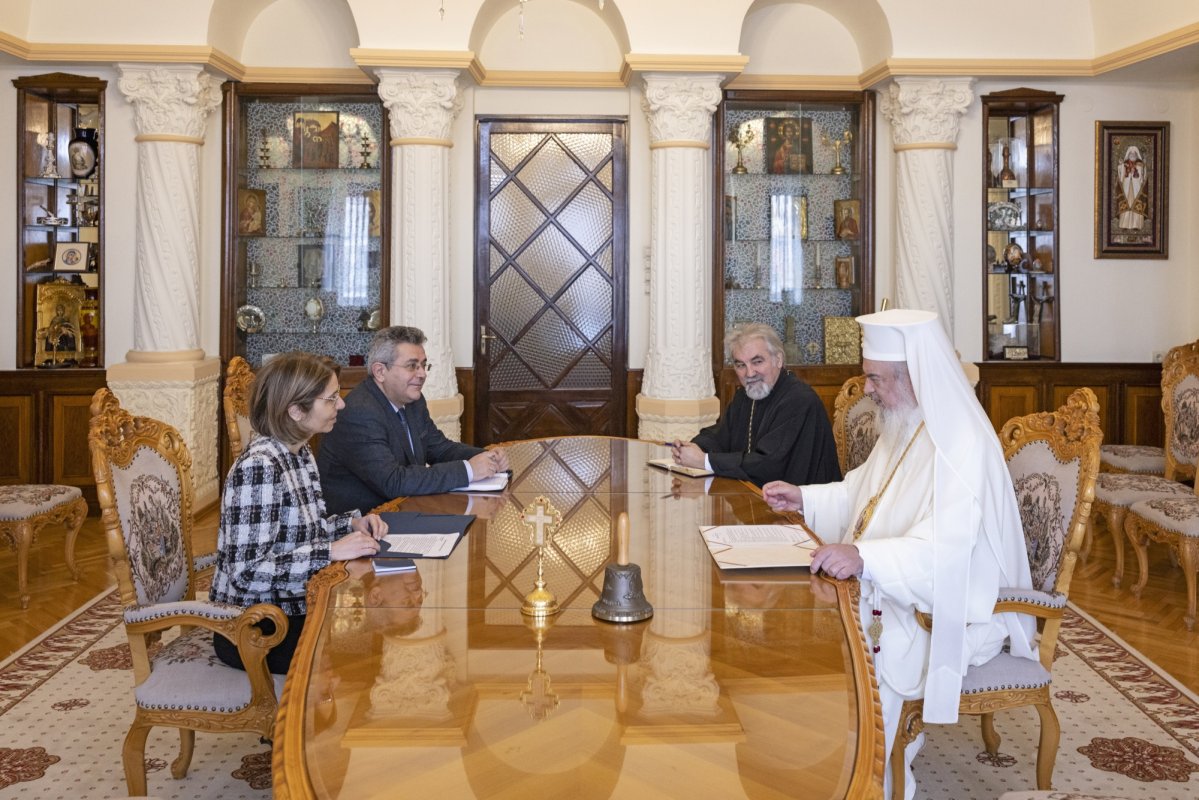 Ambasadorul Greciei în vizită de prezentare la Patriarhia Română 286720