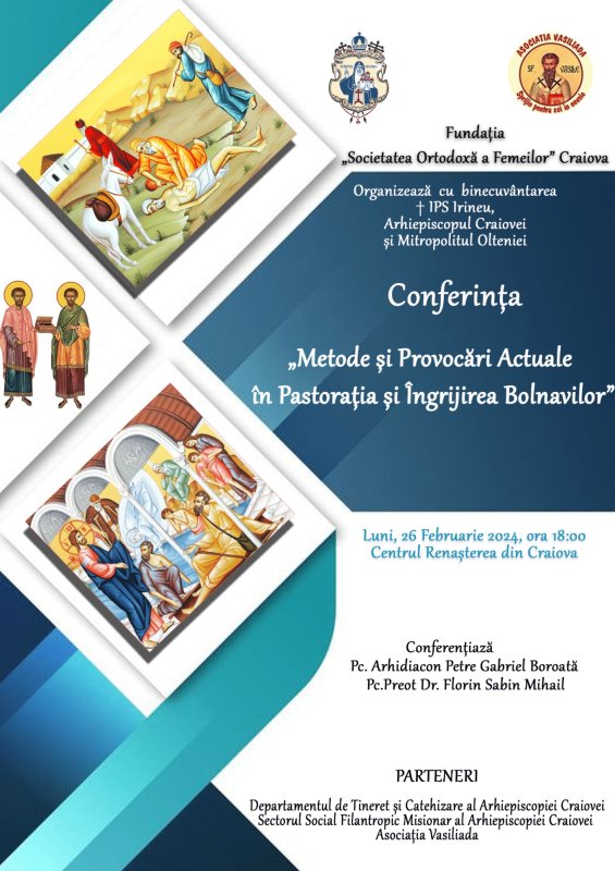 Conferință despre pastorația și îngrijirea bolnavilor la Craiova 286791