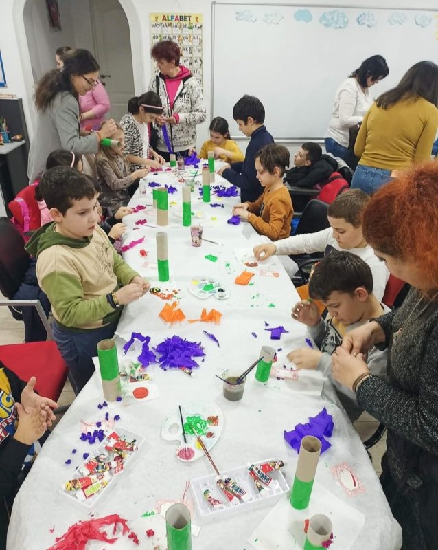 Mărțișoare la Centrul „Sfinții Părinți Ioachim și Ana” din Deva 287426