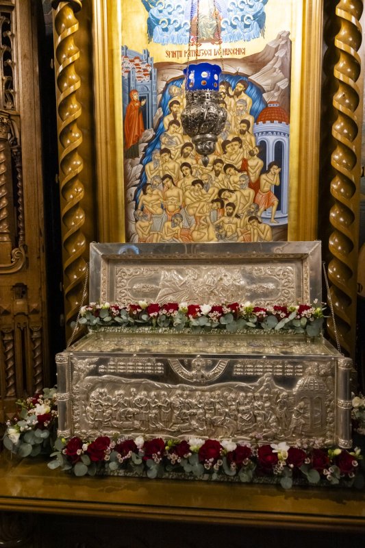 Procesiune cu moaștele Sfinților 40 de Mucenici la Mănăstirea Antim 288211