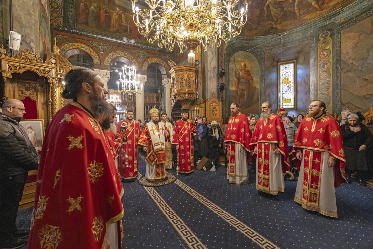 Cinstire adusă Sfinților 40 de Mucenici la Mănăstirea Antim din Capitală 288225