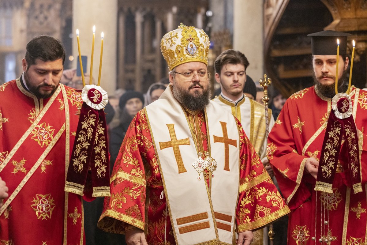 Cinstire adusă Sfinților 40 de Mucenici la Mănăstirea Antim din Capitală 288226