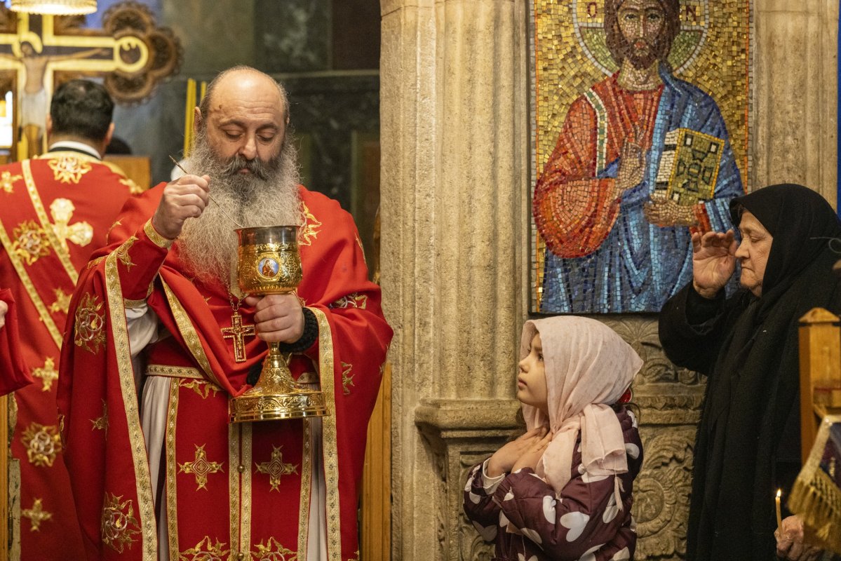 Cinstire adusă Sfinților 40 de Mucenici la Mănăstirea Antim din Capitală 288246