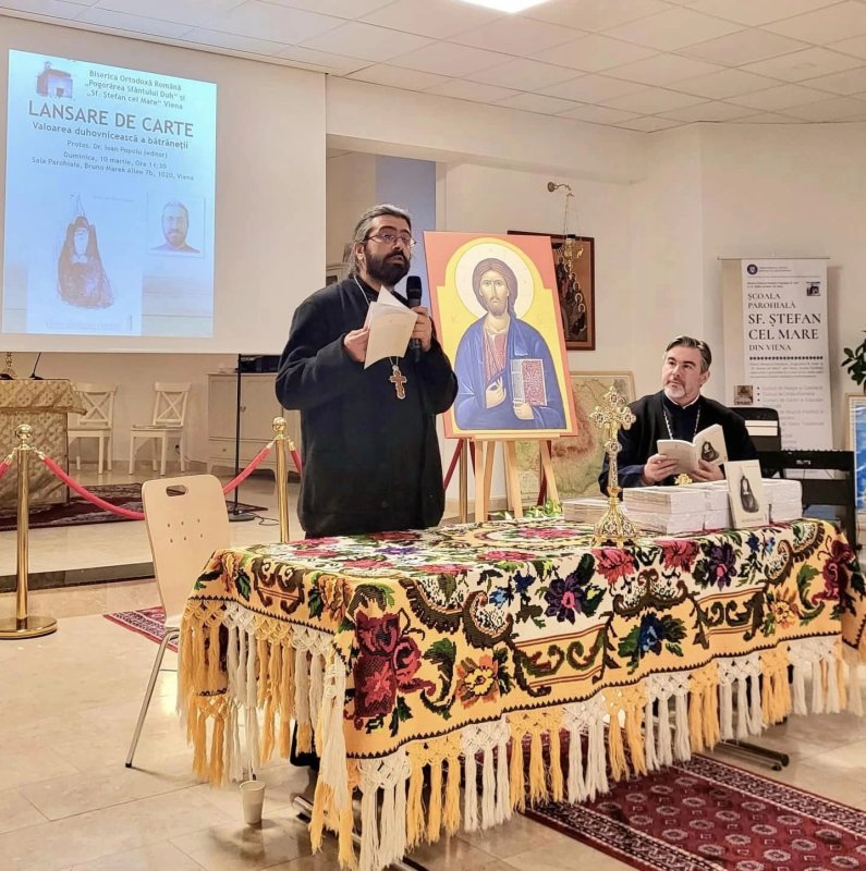 Întâlnire clericală și lansare de carte la Parohia „Sfântul Ștefan cel Mare” din Viena 288679