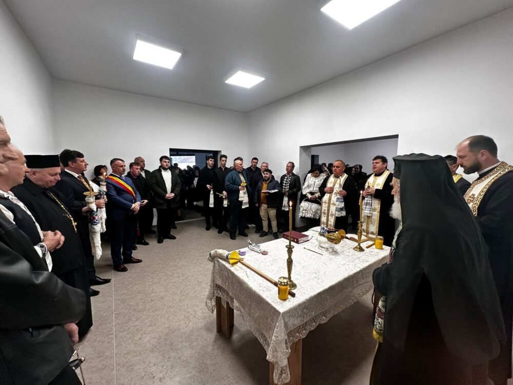 Binecuvântare de capelă în parohia arădeană Nadăș 289007