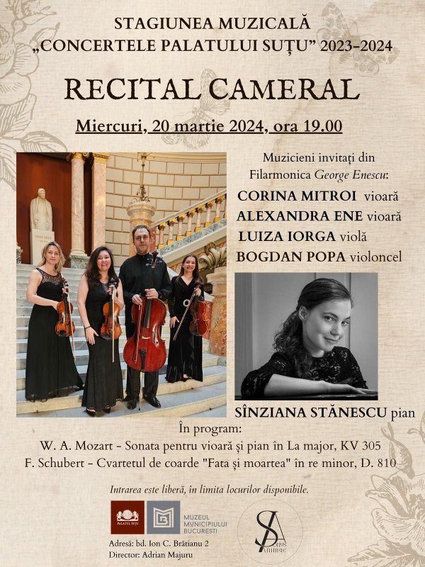 Recital cameral la Palatul Suțu 289071