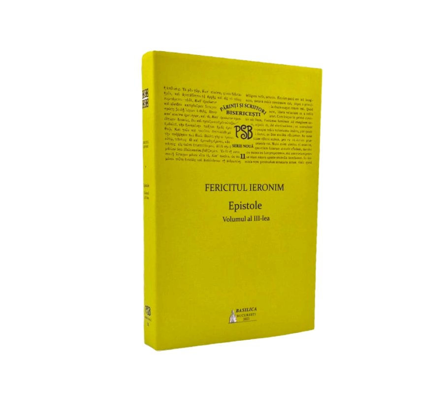 Epistole ale Fericitului Ieronim la Editura BASILICA  289263