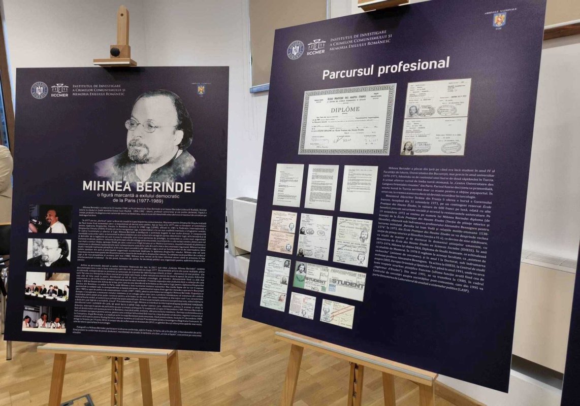 Expoziție dedicată lui Mihnea Berindei, la Iași 290306