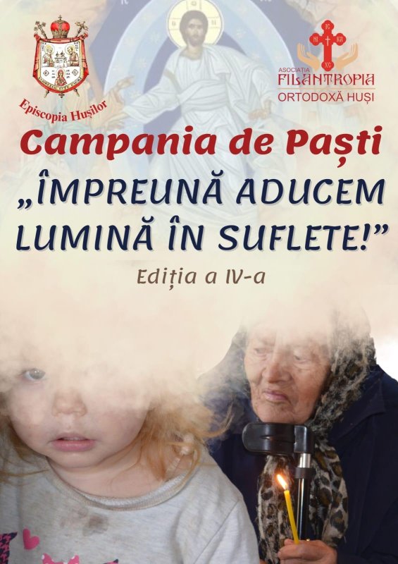Campanie filantropică declanșată de Episcopia Hușilor 291605