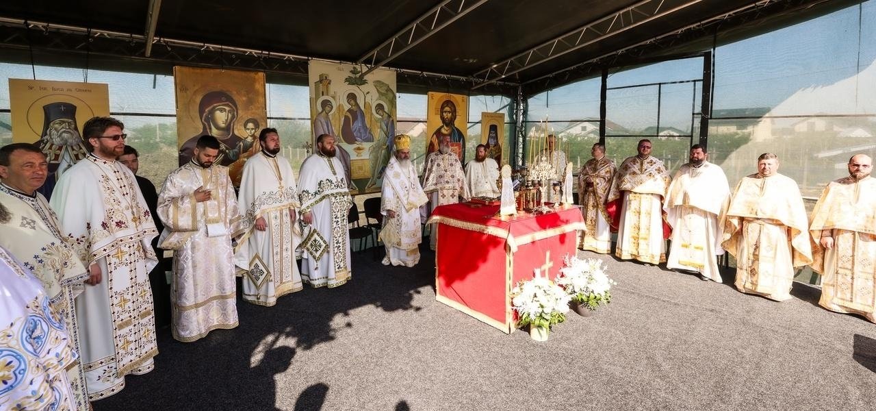 Piatră de temelie pentru noua biserică din Munteni de Jos, Vaslui 292084