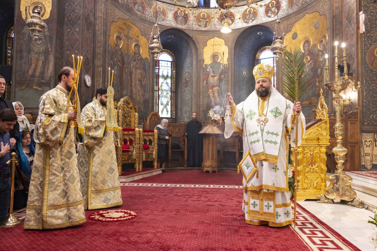 Sărbătoare cu ramuri umbroase la Catedrala Patriarhală 293674