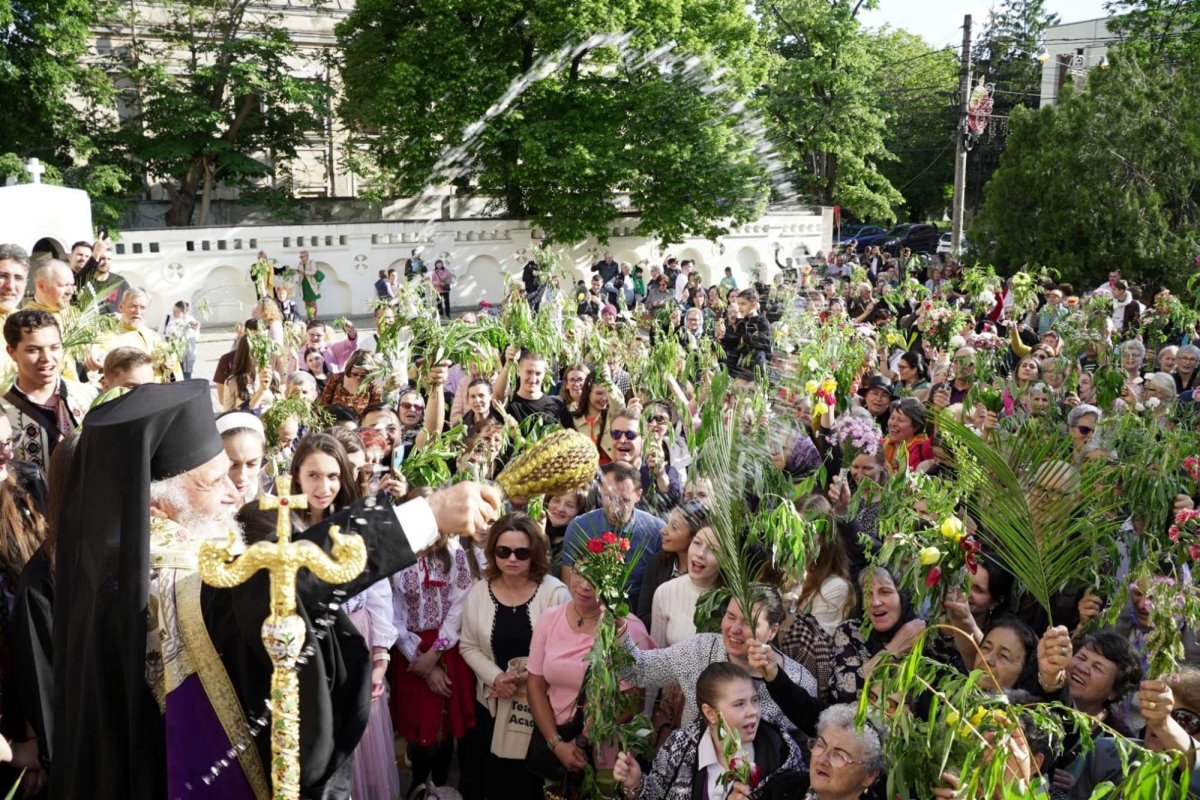 Procesiuni și slujiri de Florii în eparhii din Muntenia și Dobrogea 293867