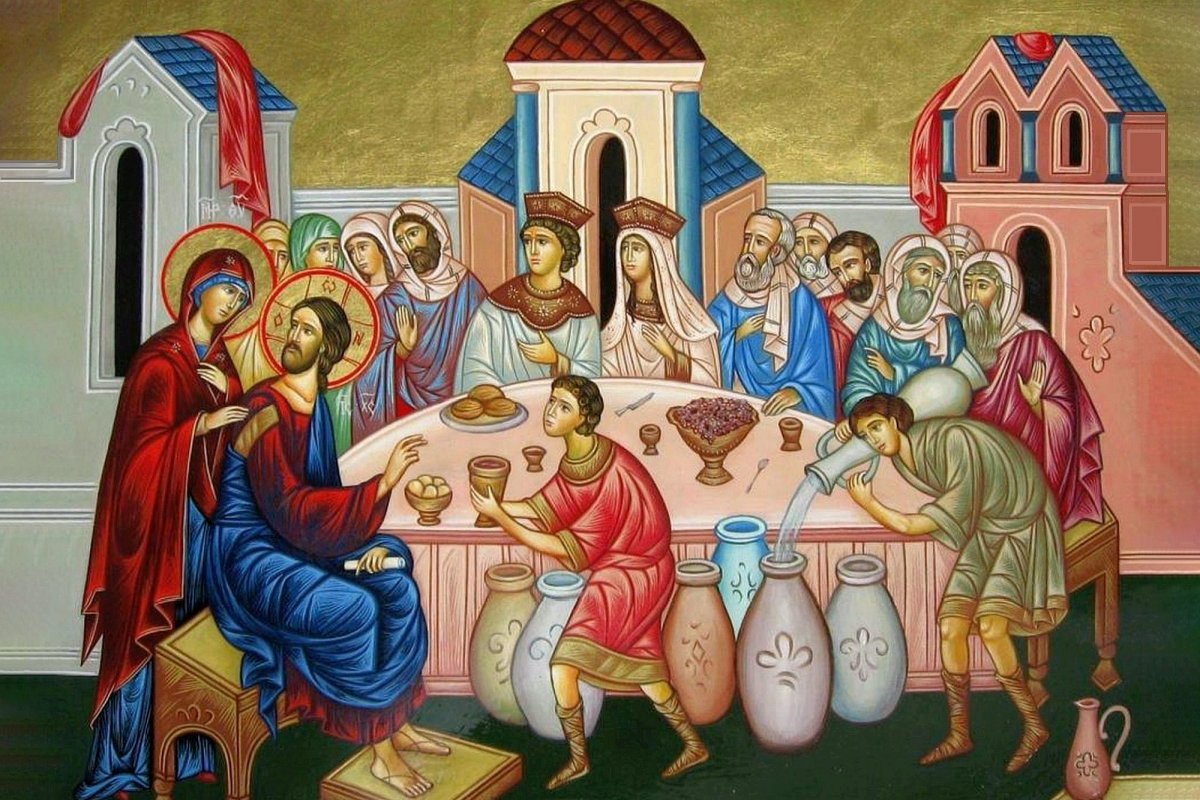 Ioan 2, 1-11 (Iisus transformă apa în vin) 212085