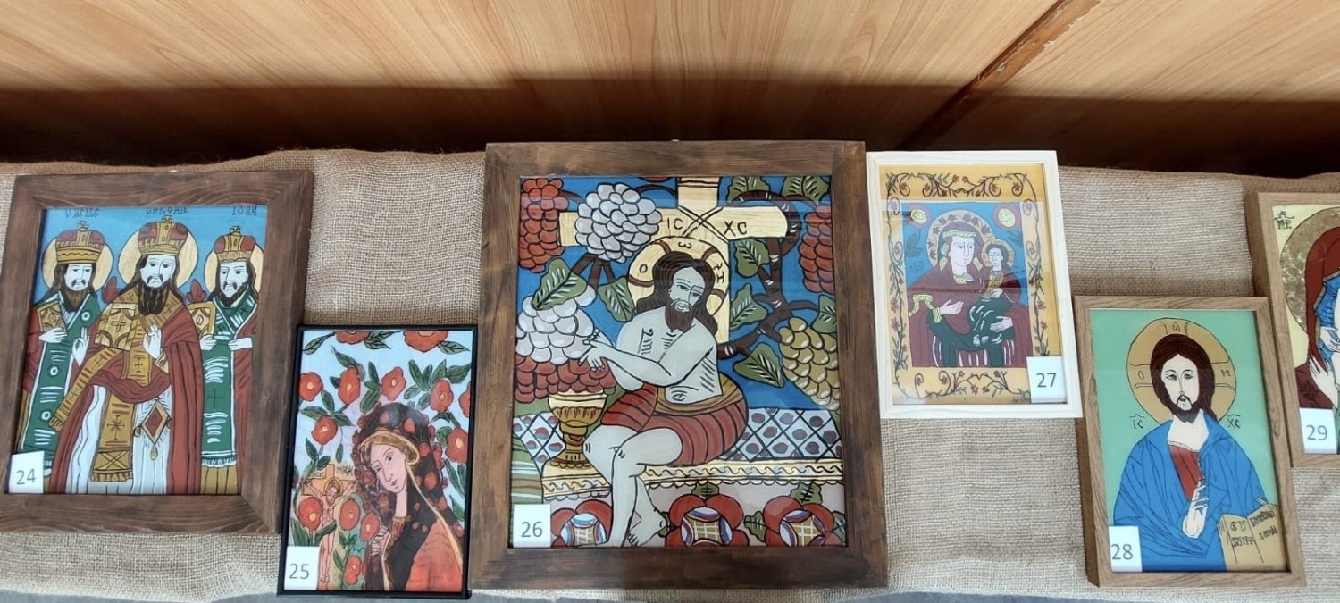 Concurs de pictat icoane pe sticlă în Protopopiatul Bran‑Zărnești 296882