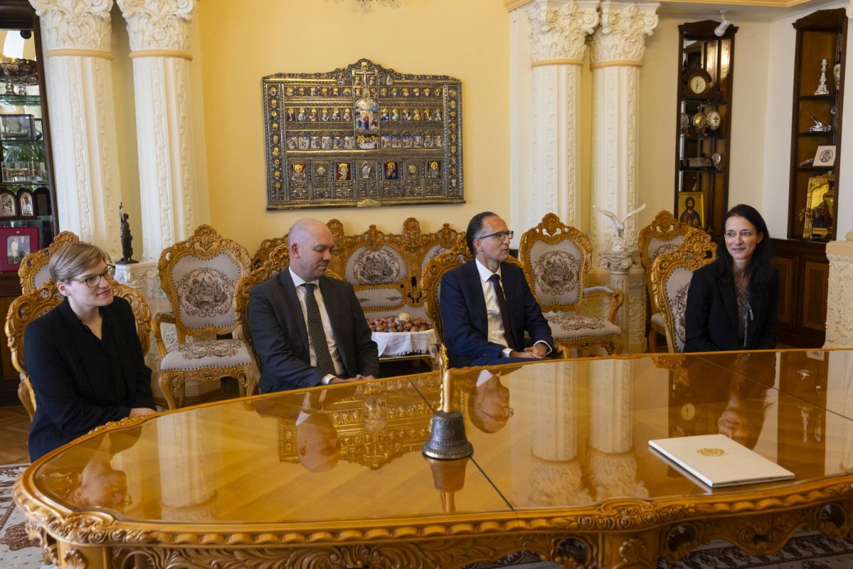 Ambasadorul Germaniei în vizită la Patriarhia Română 297518