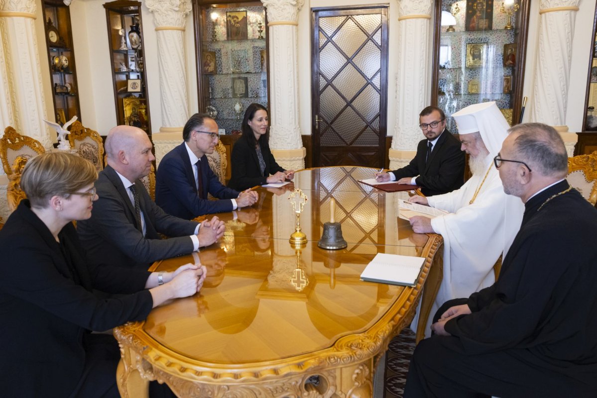 Ambasadorul Germaniei în vizită la Patriarhia Română 297521