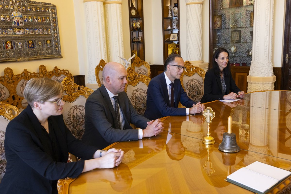 Ambasadorul Germaniei în vizită la Patriarhia Română 297522