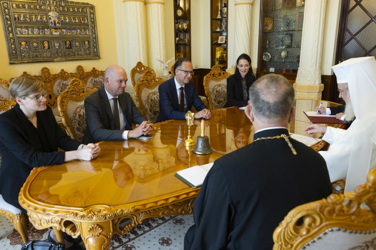 Ambasadorul Germaniei în vizită la Patriarhia Română 297526