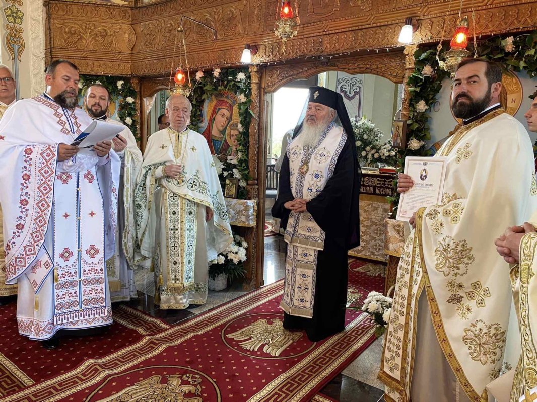 Binecuvântarea lucrărilor la biserica ortodoxă ucraineană din Remeți, Maramureş 298485