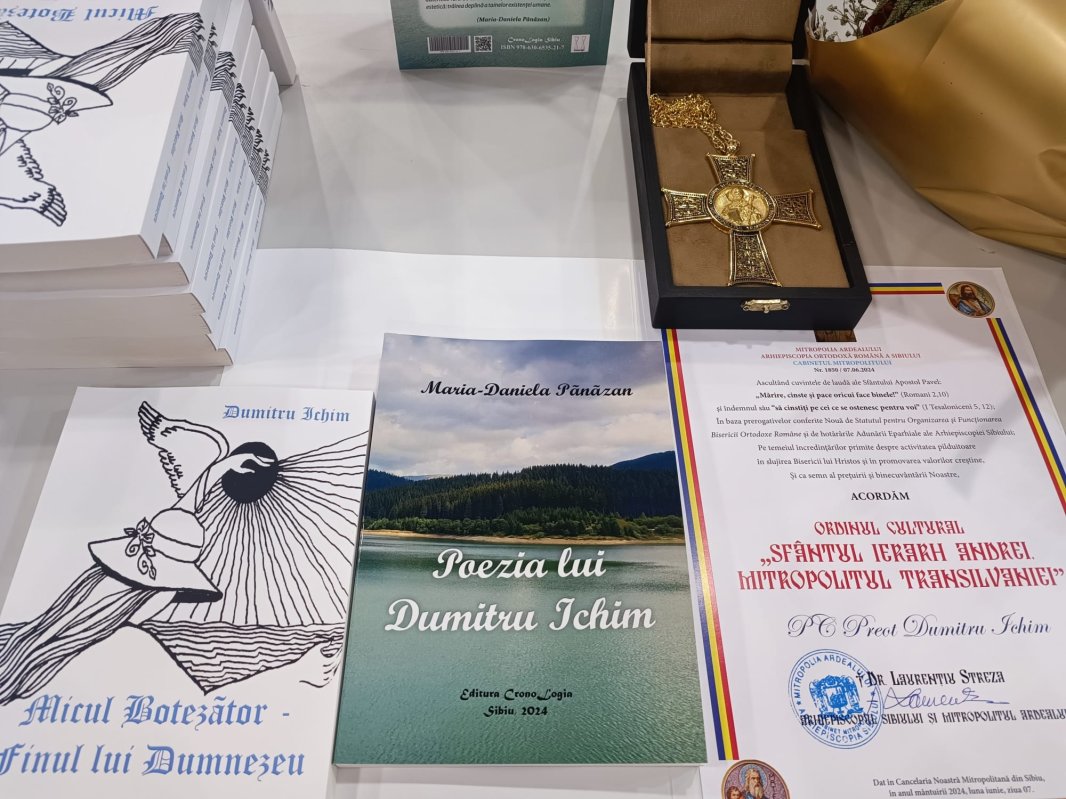 Preotul Dumitru Ichim, distins cu Ordinul cultural „Andrei Șaguna” 298788