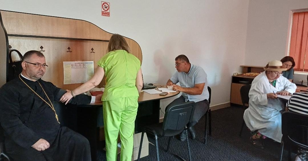 Acțiune de donare de sânge în Protopopiatul Slobozia 300519