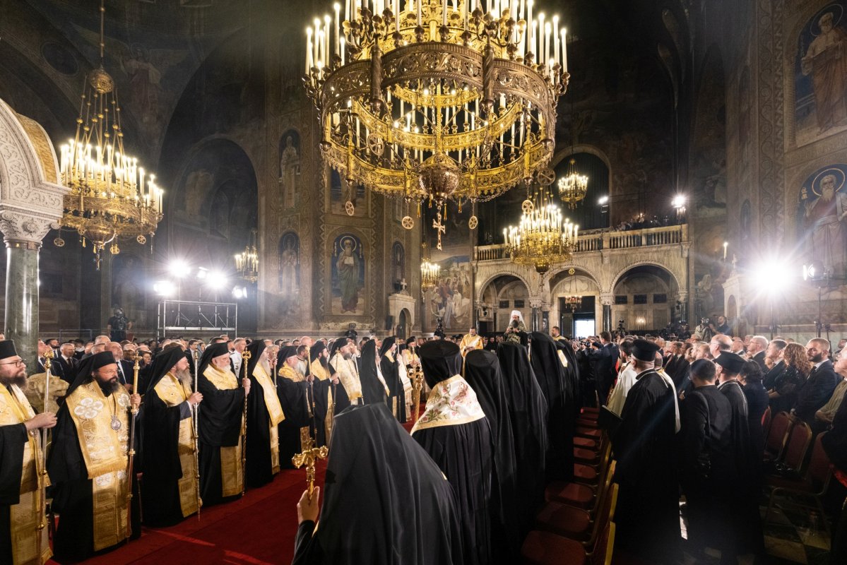 Întronizarea noului Patriarh al Bisericii Ortodoxe Bulgare 301948