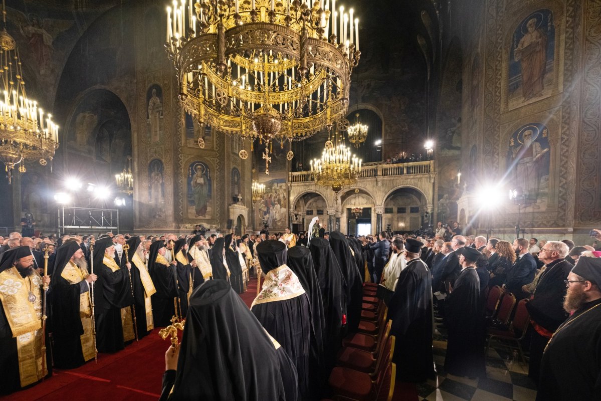 Întronizarea noului Patriarh al Bisericii Ortodoxe Bulgare 301949