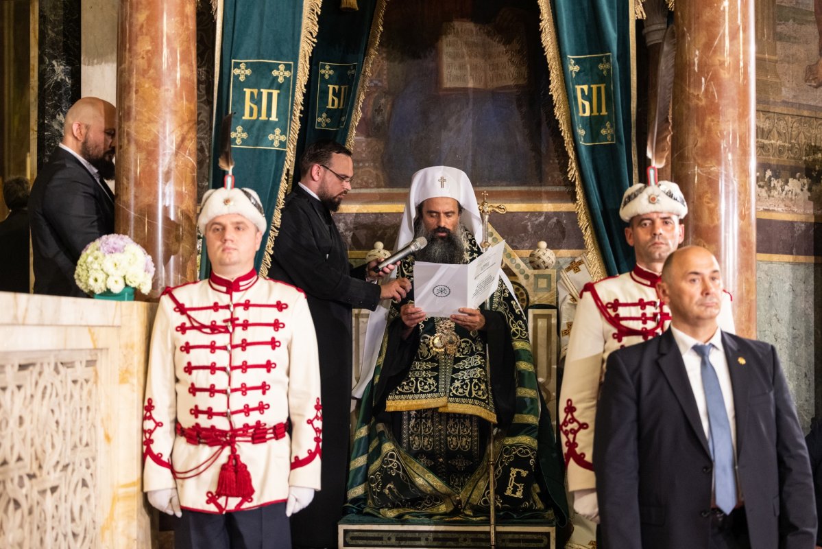 Întronizarea noului Patriarh al Bisericii Ortodoxe Bulgare 301960