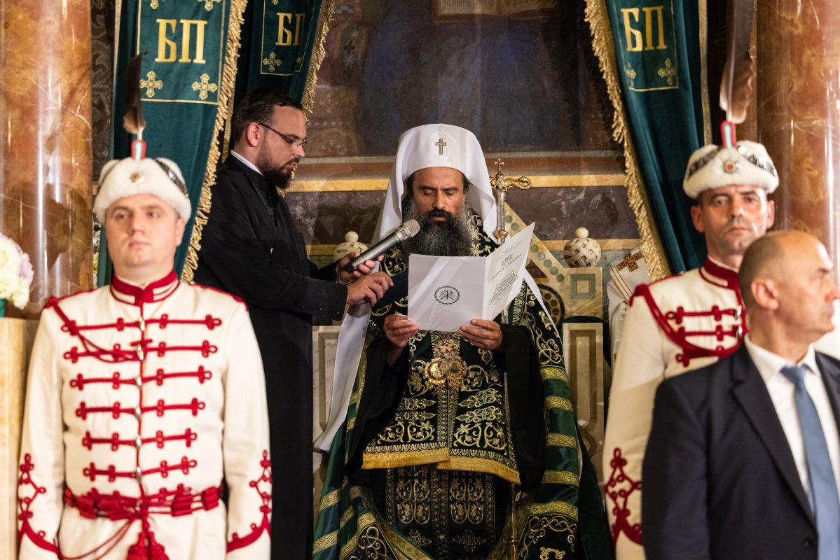 Întronizarea noului Patriarh al Bisericii Ortodoxe Bulgare 301961