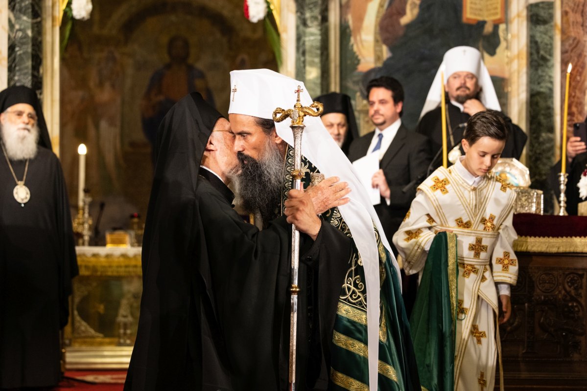 Întronizarea noului Patriarh al Bisericii Ortodoxe Bulgare 301966