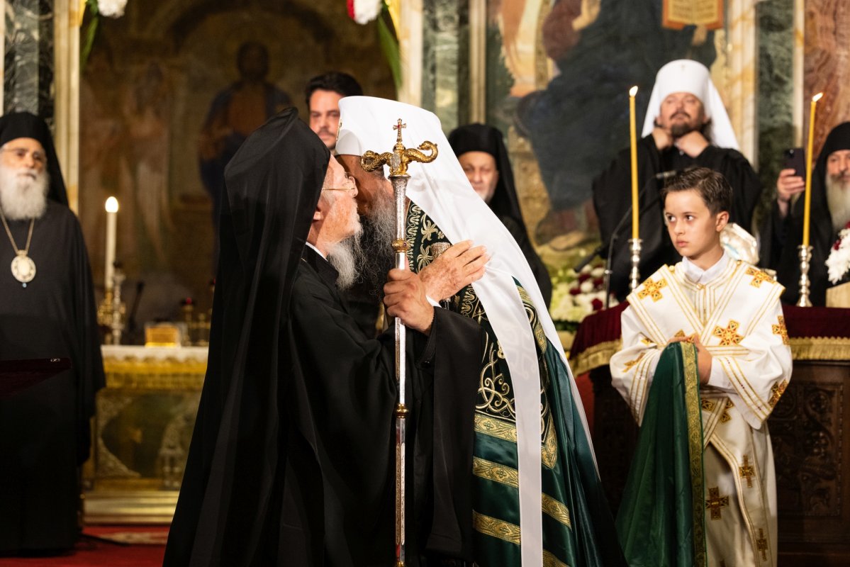 Întronizarea noului Patriarh al Bisericii Ortodoxe Bulgare 301967