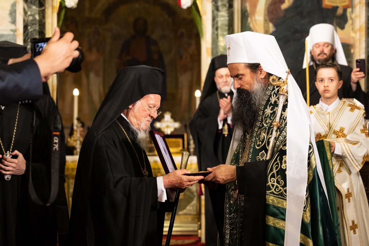Întronizarea noului Patriarh al Bisericii Ortodoxe Bulgare 301968