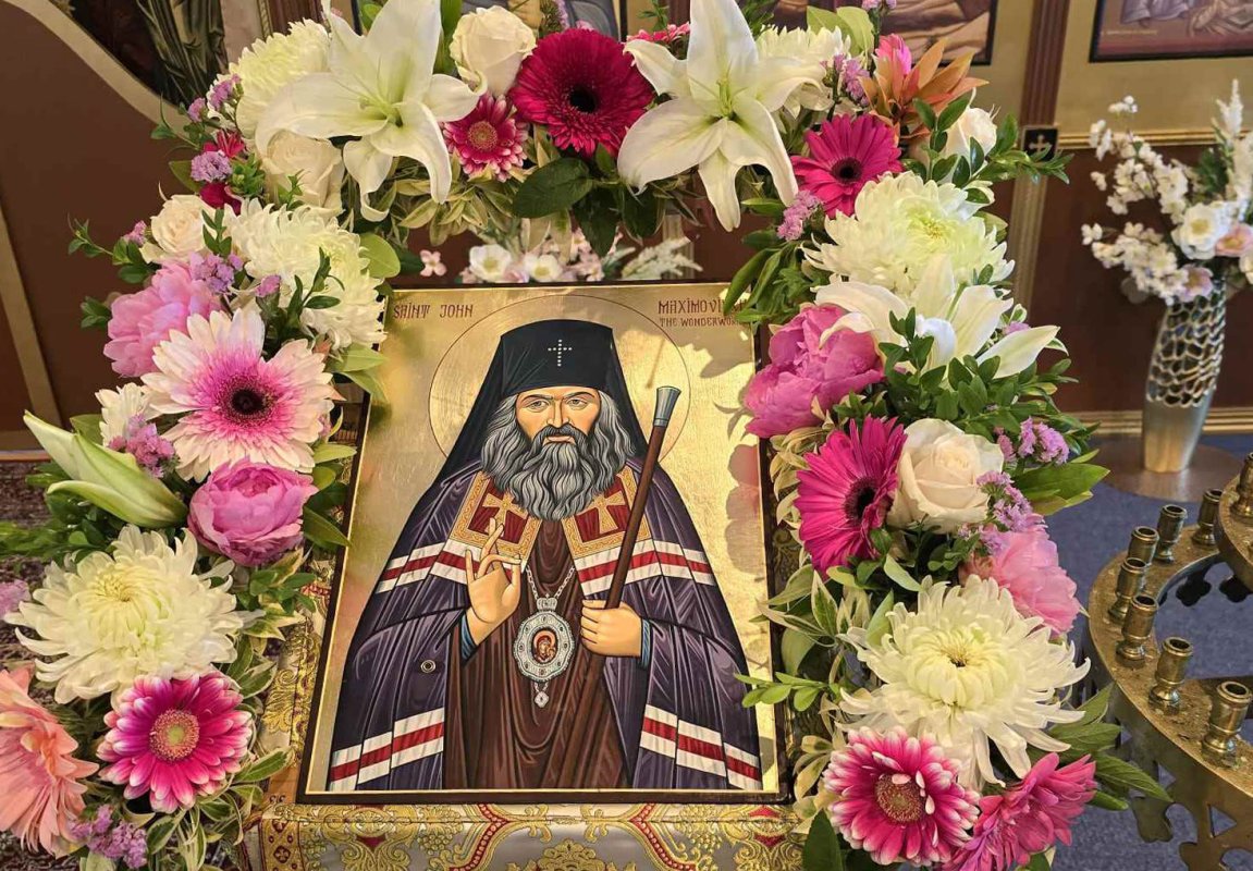 Sfântul Ioan Maximovici cinstit într-o parohie românească din America 301668