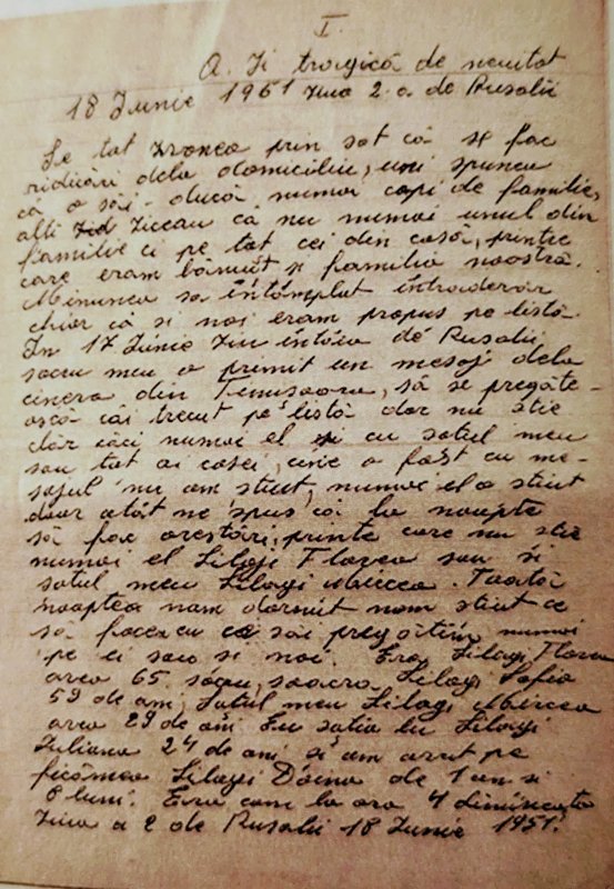 O mărturie cutremurătoare despre deportarea în Bărăgan 302254