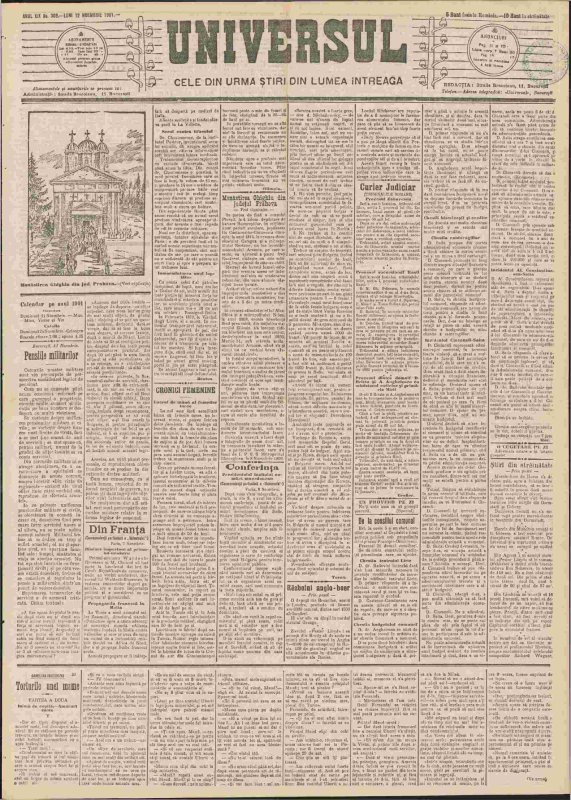 România până la 1918: Mănăstirea Ghighiu în presa vremii 304014