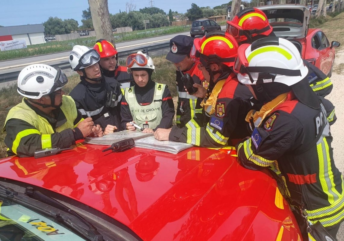 Intervenție a pompierilor în Franța 304088