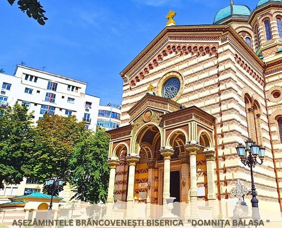 Biserica Domnița Bălașa la un moment al înnoirii 305458