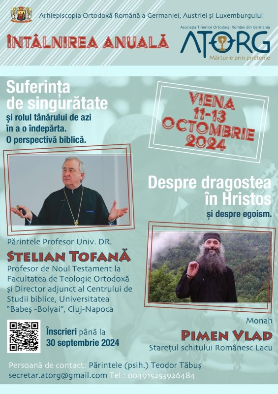 Au început înscrierile pentru întâlnirea anuală ATORG 306534