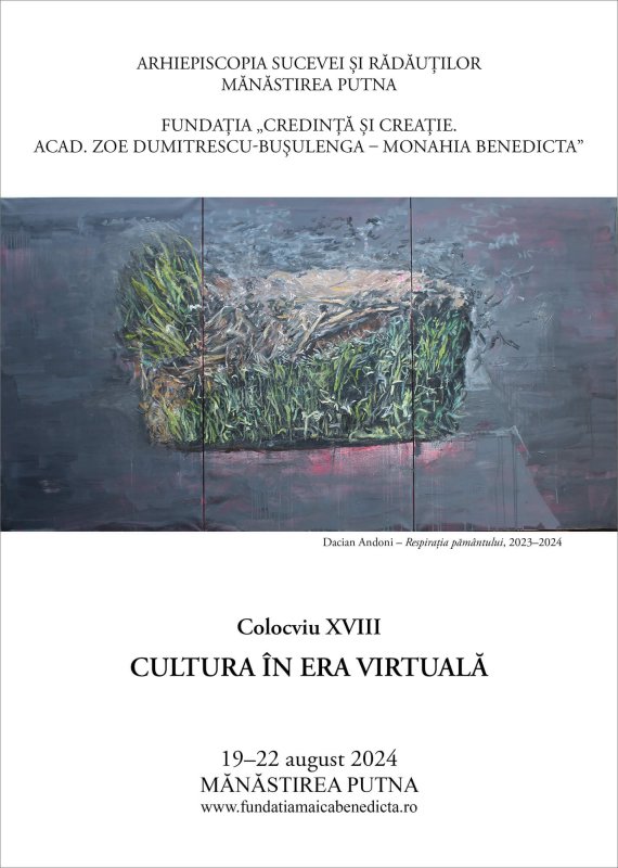 Colocviul „Cultura în era virtuală” la Putna 306462