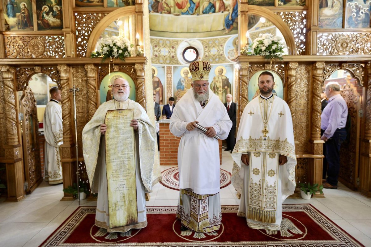 Târnosirea bisericii din Bârsăul de Jos, județul Satu Mare 306801