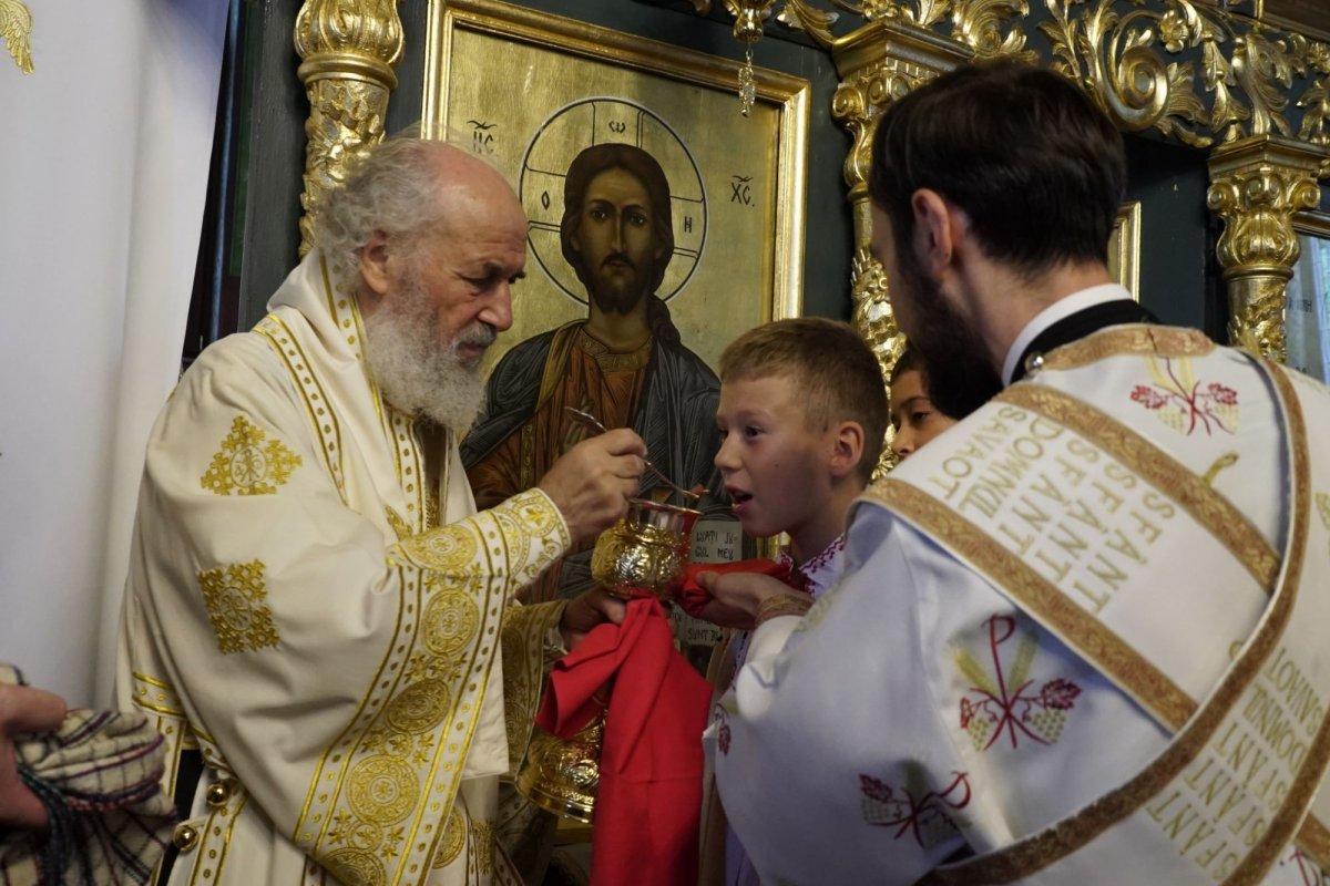 Sfântul Dionisie Exiguul cinstit în biserica sa din Galați 307425