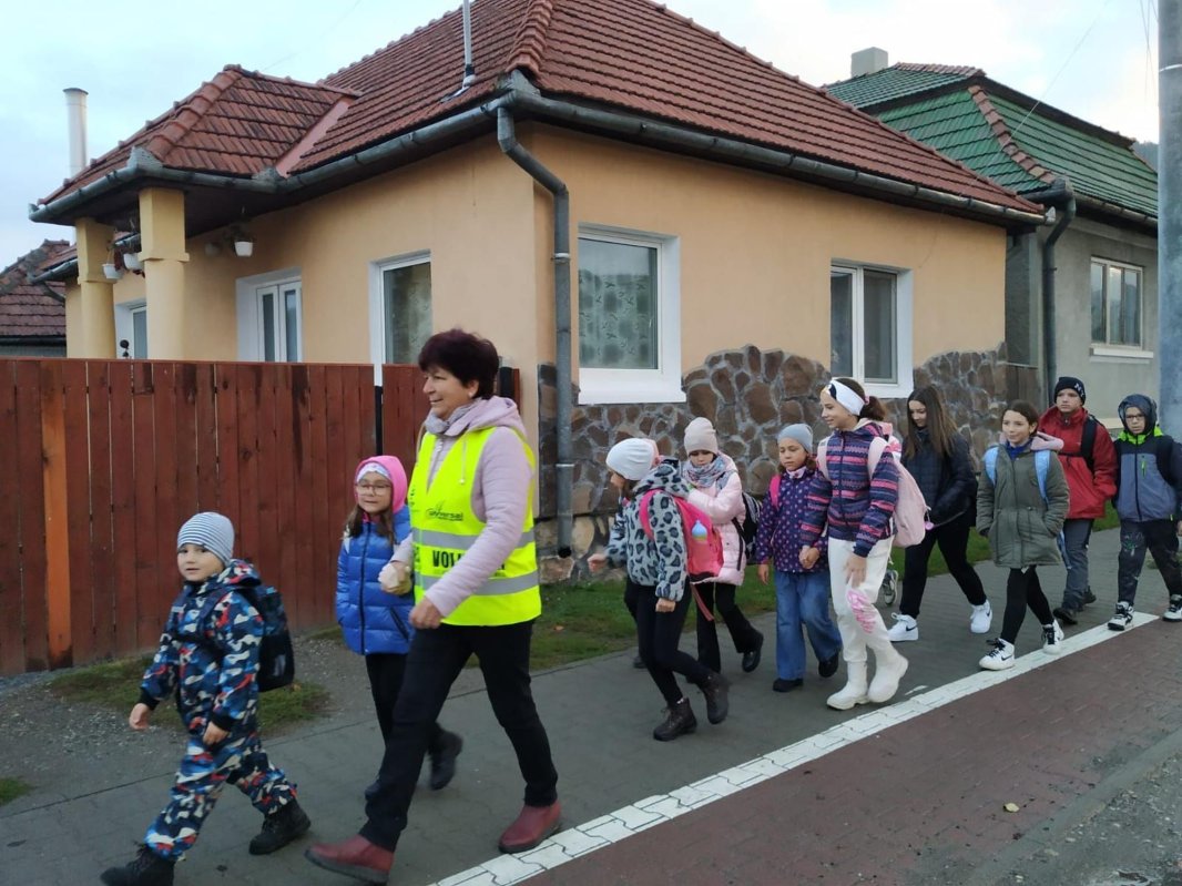 Trasee de mers pe jos spre școală 307782