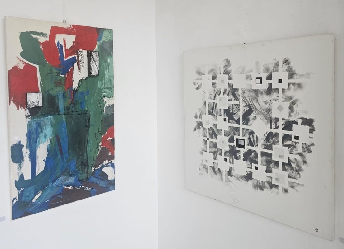 Artă abstractă la Galeria Bibliotecii Metropolitane 308101