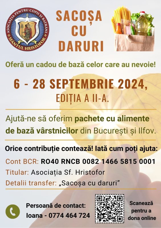 Strângere de fonduri pentru un program social dedicat vârstnicilor nevoiași din Capitală și din Ilfov 308748