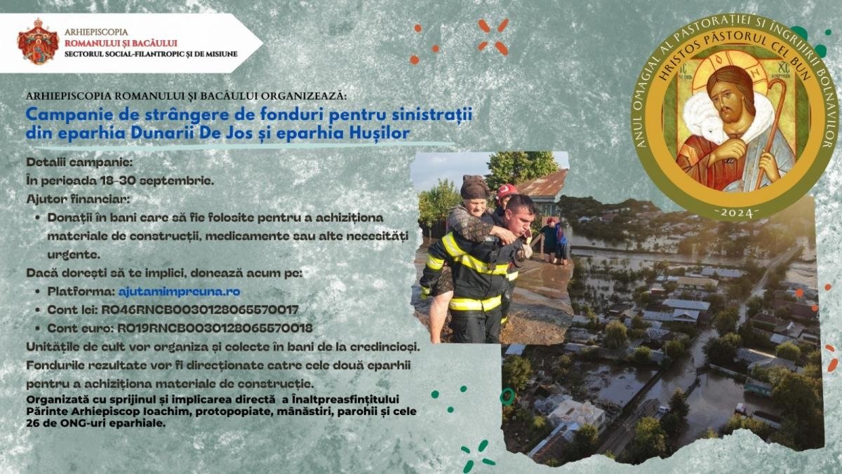 Campanie de strângere de fonduri în Arhiepiscopia Romanului și Bacăului 309028