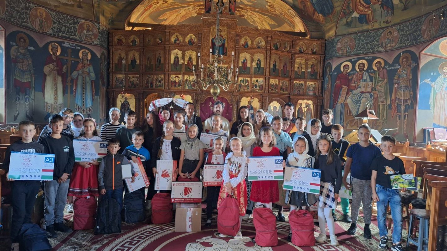 Sprijin pentru elevi într-o parohie prahoveană 309041