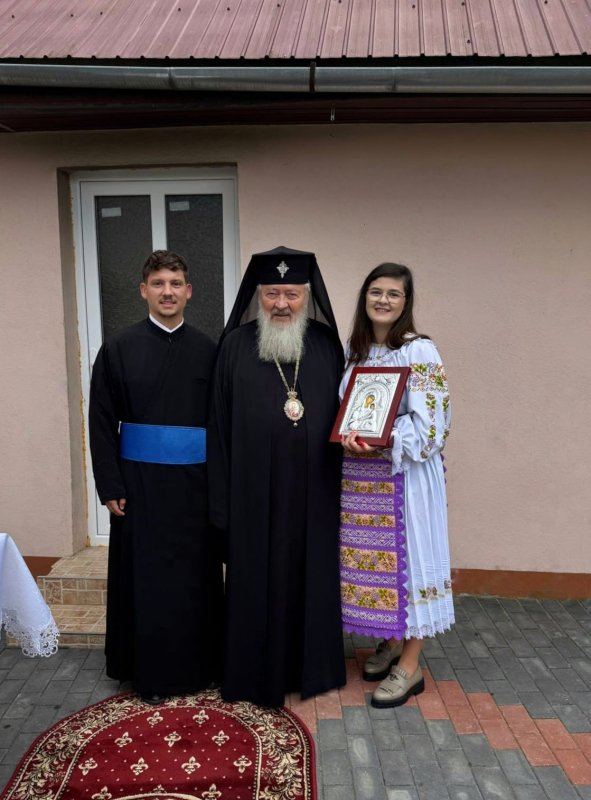 Binecuvântarea lucrărilor efectuate la casa parohială a Parohiei Mociu II 309088